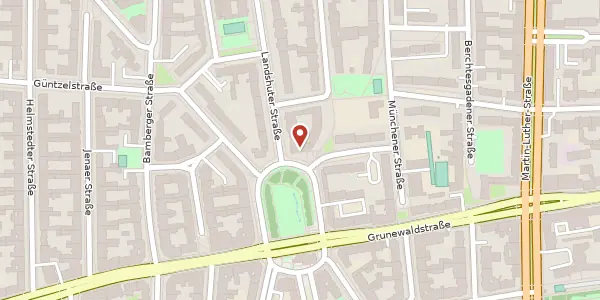 Karte der Umgebung von Bayerischer Platz 1, 10779 Berlin