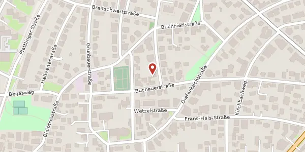 Karte der Umgebung von Allescherstr. 1, 81479 München