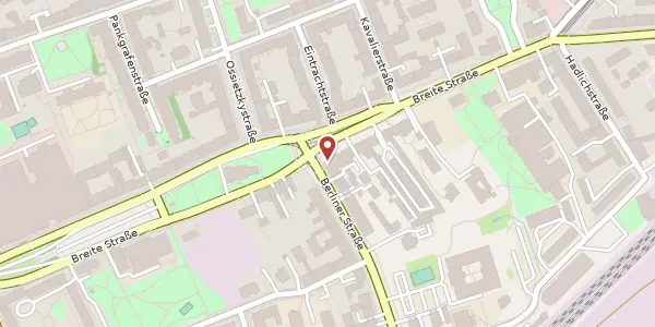 Karte der Umgebung von Breite Straße 41, 13187 Berlin