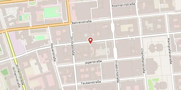 Karte der Umgebung von Französischen Straße 14, 10117 Berlin