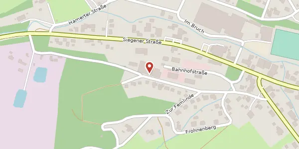 Karte der Umgebung von Bahnhofstr. 9, 51580 Reichshof