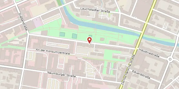 Karte der Umgebung von Industriestraße 81, 04229 Leipzig