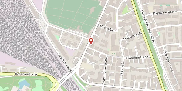 Karte der Umgebung von Hermanstr. 29, 86150 Augsburg