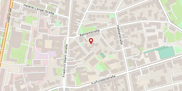 Karte der Umgebung von Behlertstraße 14, 14469 Potsdam