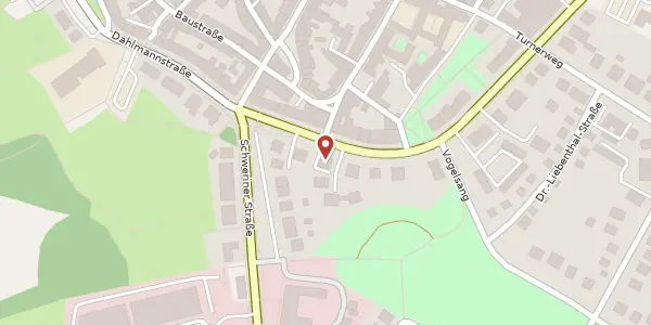 Karte der Umgebung von Dr.-Leber-Straße 52, 23966 Wismar