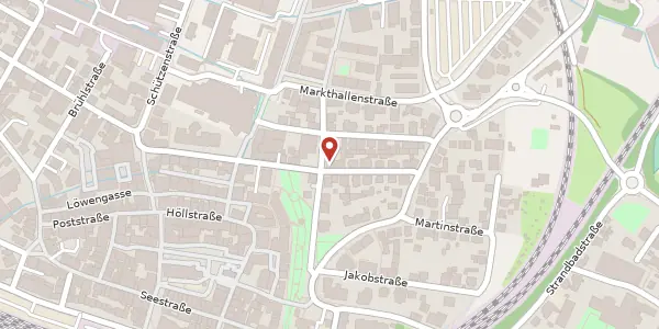 Karte der Umgebung von Teggingerstraße 13, 78315 Radolfzell am Bodensee