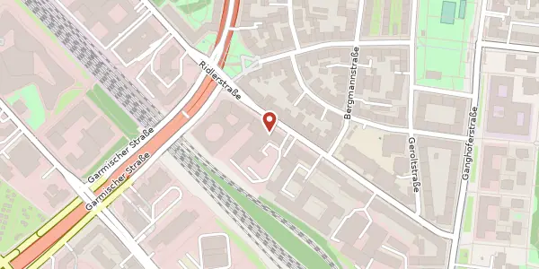 Karte der Umgebung von Ridlerstr. 35, 80339 München