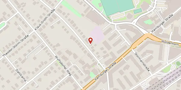 Karte der Umgebung von Adolfstraße 12, 22926 Ahrensburg