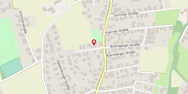 Karte der Umgebung von Küstriner Str. 1, 32545 Bad Oeynhausen