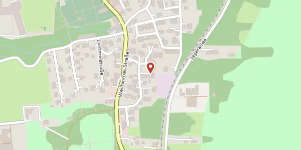 Karte der Umgebung von Maria-Hilf-Str. 10 b, 86911 Dießen a. Ammersee