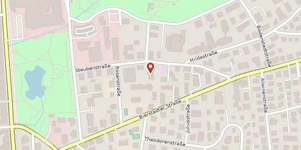 Karte der Umgebung von Steubenstr. 11b, 65189 Wiesbaden