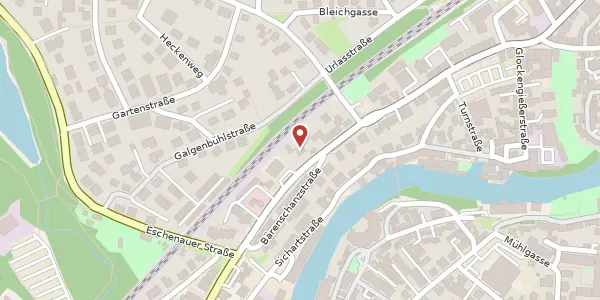 Karte der Umgebung von Nürnberger Str. 44, 91207 Lauf