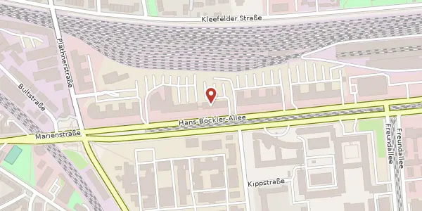 Karte der Umgebung von Hans-Böckler-Allee 9, 30173 Hannover