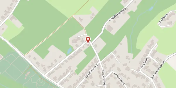 Karte der Umgebung von Finkenweg 23, 40883 Ratingen