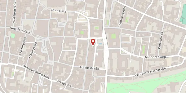 Karte der Umgebung von Dachauplatz 8, 93047 Regensburg