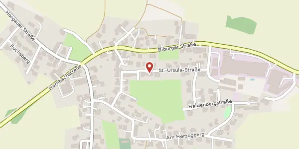 Karte der Umgebung von St.-Ursula-Str. 15, 86500 Kutzenhausen OT Rommelsried