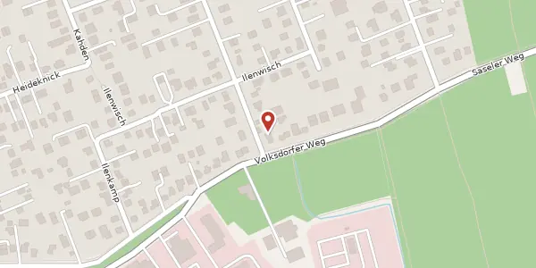 Karte der Umgebung von Volksdorfer Weg 205, 22393 Hamburg