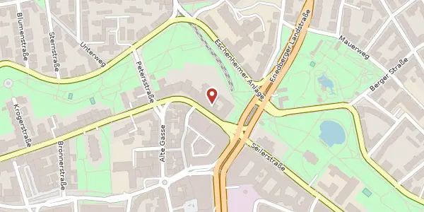 Karte der Umgebung von Bleichstr. 6, 60313 Frankfurt