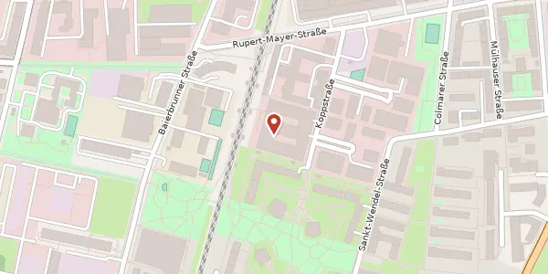 Karte der Umgebung von Koppstr. 16, 81379 München