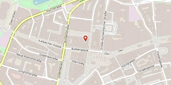 Karte der Umgebung von Schillerstr. 5, 60313 Frankfurt am Main