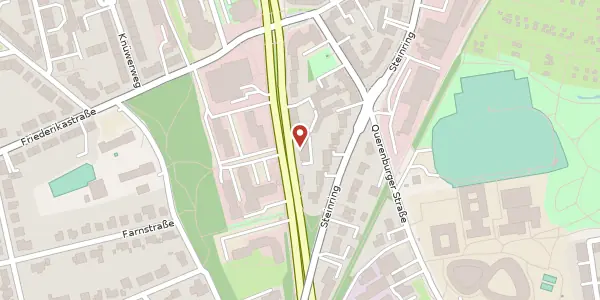 Karte der Umgebung von Universitätsstr. 125, 44789 Bochum