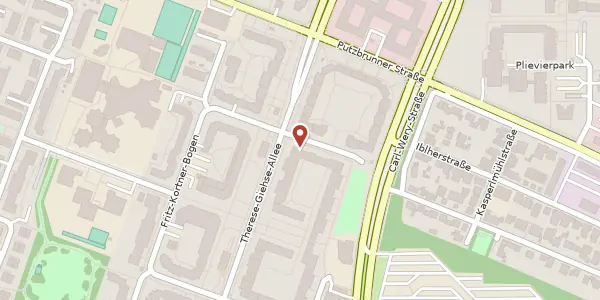 Karte der Umgebung von Heinz-Hilpert-Str. 2, 81739 München