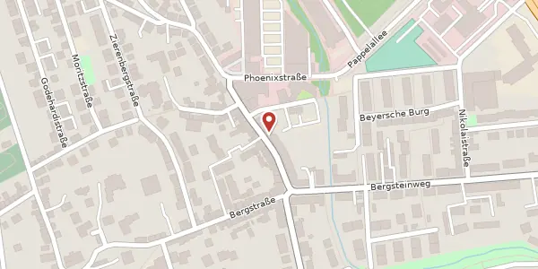 Karte der Umgebung von Dingworthstraße 25 - 27, 31137 Hildesheim