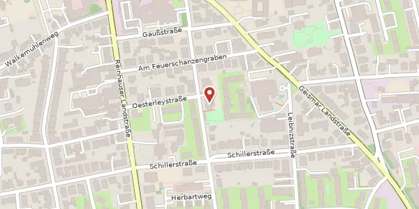 Karte der Umgebung von Sternstraße 9, 37083 Göttingen