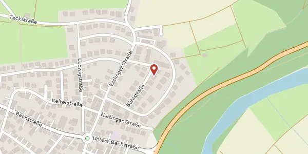 Karte der Umgebung von Bühlstraße 12, 72124 Pliezhausen