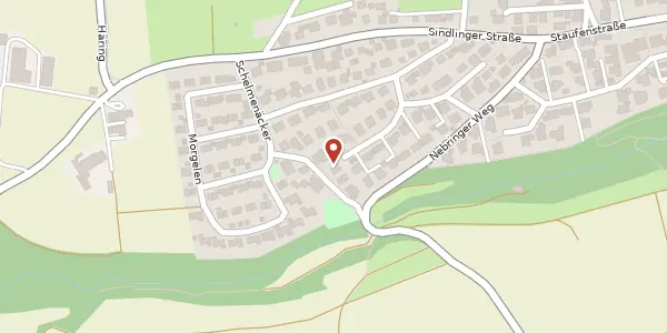 Karte der Umgebung von Roßbergstraße 29, 71083 Herrenberg