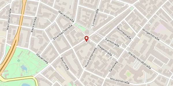 Karte der Umgebung von Berger Straße 40-42, 60316 Frankfurt