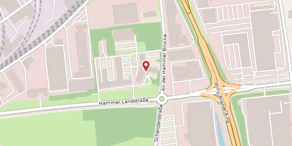 Karte der Umgebung von Hammer Landstr. 91, 41460 Neuss