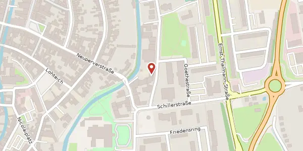 Karte der Umgebung von Goethestr. 5a, 29410 Salzwedel