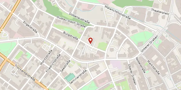 Karte der Umgebung von Burgstraße 20, 08523 Plauen