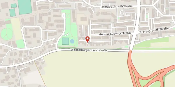 Karte der Umgebung von Herzog-Otto-Weg 23, 85604 Zorneding