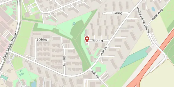 Karte der Umgebung von Südring 203, 55128 Mainz