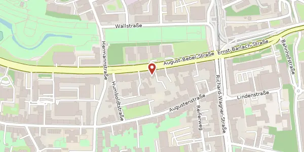 Karte der Umgebung von August-Bebel-Straße 7, 18055 Rostock
