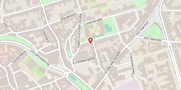 Karte der Umgebung von Johann-Andreas-Segner-Straße 11a, 06108 Halle (Saale)