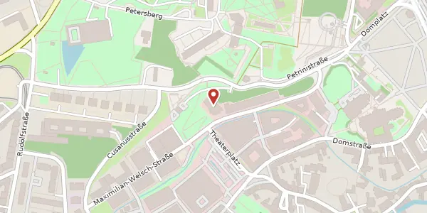 Karte der Umgebung von Maximilian-Welsch-Straße 4, 99084 Erfurt