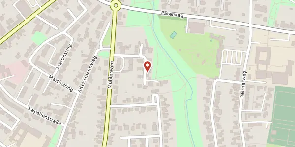 Karte der Umgebung von Gutenbergweg 15, 59269 Beckum