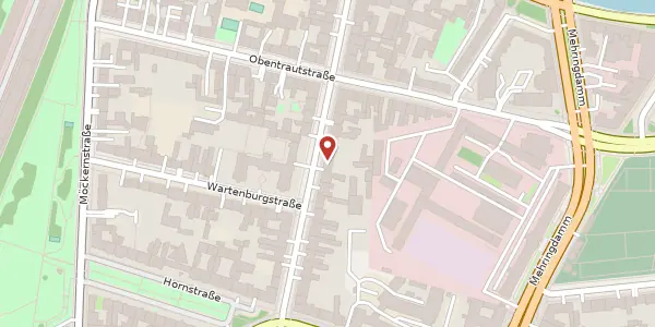 Karte der Umgebung von Großbeerenstraße 71, 10963 Berlin