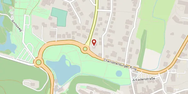 Karte der Umgebung von Charlottenburger Ring 22, 49186 Bad Iburg