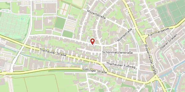 Karte der Umgebung von Blumenstr. 7 a, 85354 Freising