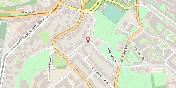 Karte der Umgebung von Am Fort Josef 10, 55131 Mainz