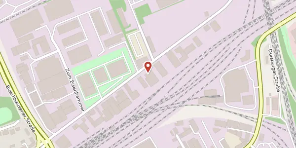 Karte der Umgebung von Zum Eisenhammer 18A, 46049 Oberhausen