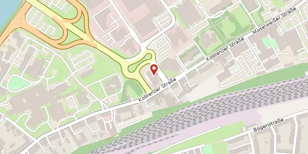 Karte der Umgebung von Ferdinand-Sauerbruch-Str. 36, 56073 Koblenz