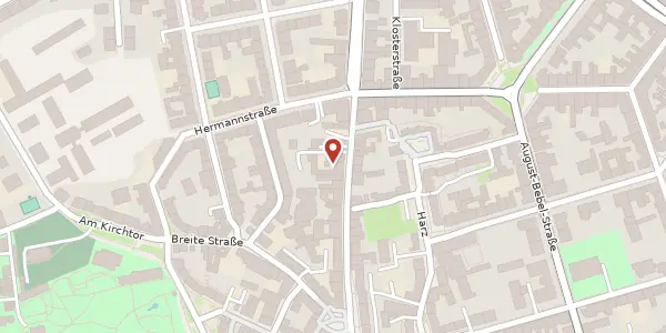Karte der Umgebung von Geiststr. 26, 06108 Halle (Saale)