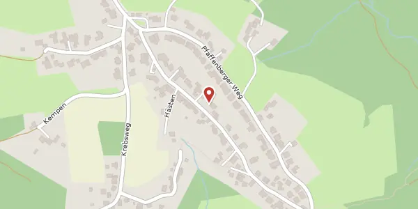 Karte der Umgebung von Hästen 17, 42659 Solingen