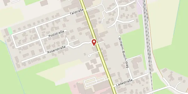 Karte der Umgebung von Hindenburgstraße 41, 27442 Gnarrenburg