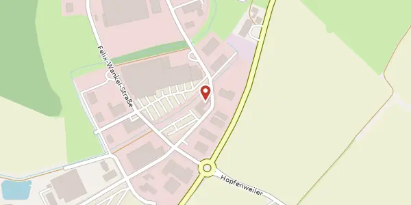 Karte der Umgebung von Rudolf-Diesel-Straße 5, 88339 Bad Waldsee